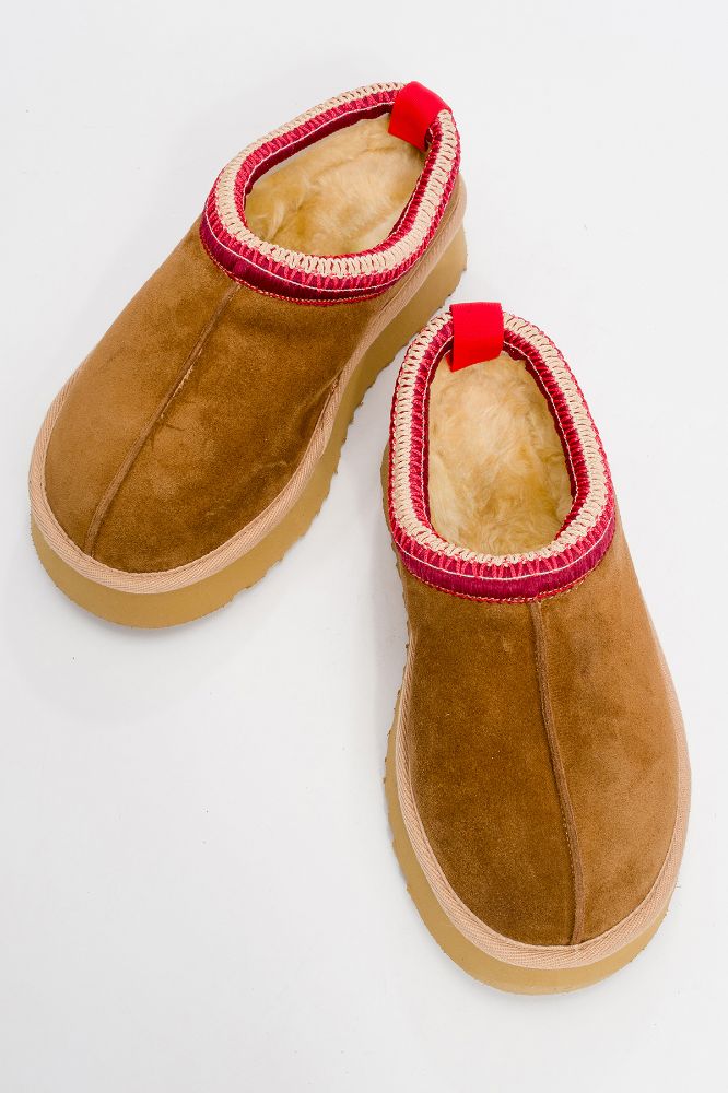 kadin-platform-taban-terlik-CAMEL SUET -UGG251501-0083956_0